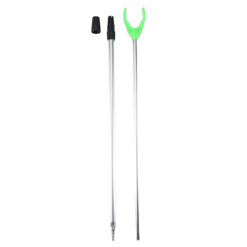 Support de poteau de peche en metal reglable
