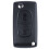 Flip Replacement Remote Car Key Case Shell for  C2 C3 C4 C5 C6 C8 2 Buttons Black 6