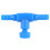 10 Pieces Plastic Aquarium Fish Tank 2 Way Air Pump Control Valves, 6