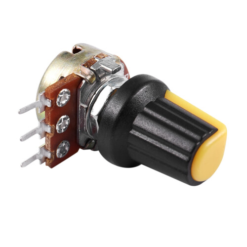 5pcs 10K OHM 3 Terminal Linear Taper Rotary Audio B Type Potentiometer 1