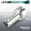 Silver Motorcycle Exhaust Can Muffler Insert Baffle DB Killer Silencer 45mm x 80mm 2