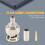 10 Sets 3-Piece BNC Male RG58 Plug Crimp Connectors 5