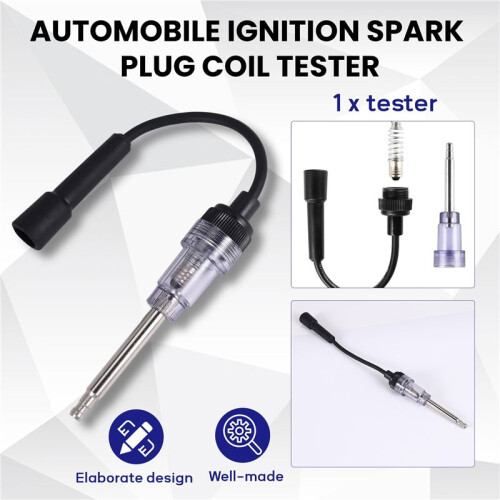 Auto Ignition  Coil Tester In- Lead Tool For Car Van Bike Engine 2