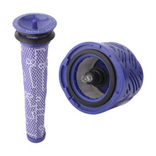 1 Pre-Filter And 1 HEPA Filter kit for V6 Absolute Cordless Stick Vacuum. Replaces Part # 965661-01 And 966741-01