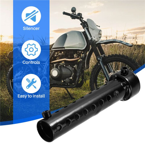Universal Motorcycle Exhaust Can Muffler Baffle DB Killer Silencer 35mm US 1