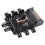 Multi Way Splitter Cooler Cooling Fan Hub PC Computer  1 to 8 3pin 12V Power Socket PCB Adapter XXM8 2