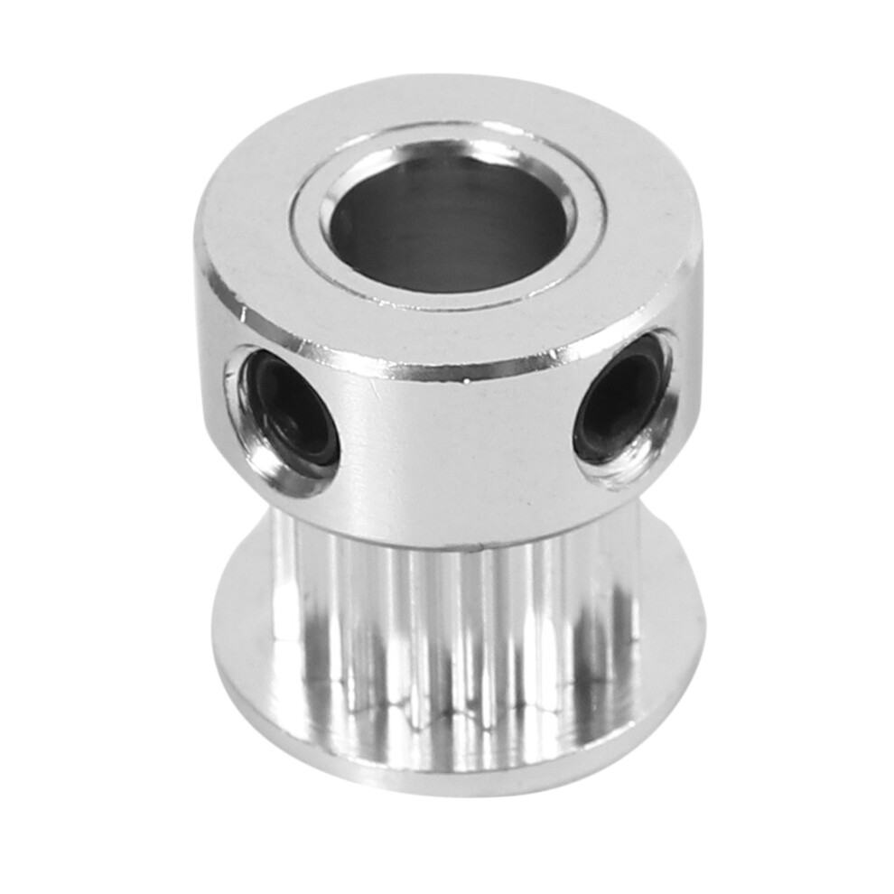Aluminum Gt2 16 Teeth 6Mm Bore Timing Belt Pulley Flange Synchronous Wheel For 3D Printer 6031192246307