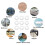 M2 Stainless Steel Flat Washers Spacers Fastener DIN125 200 PCS 3