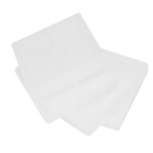 Silicone Coaster Molds Silicone Resin Mold, Clear Epoxy Molds For Casting With Resin, Concrete, Cement And Polymer Clay (4 Pack Square Molds)