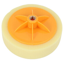 6 Tum/15 Cm Bilpolering Vaxning Pad Svamp M14 Hjul Polering Vaxning Pad Kit Verktyg för Bil Polerare Gul
