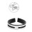 Motorcycle Exhaust Pipe Muffler Clamp Fixed Ring Support Bracket 110Mm 4