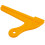Yellow Plastic Woodworking Practical Push Block Hand Saw Plastic Push Sticks Tool Set for Woodworkers and Use  Table Saws,Router Tables 4