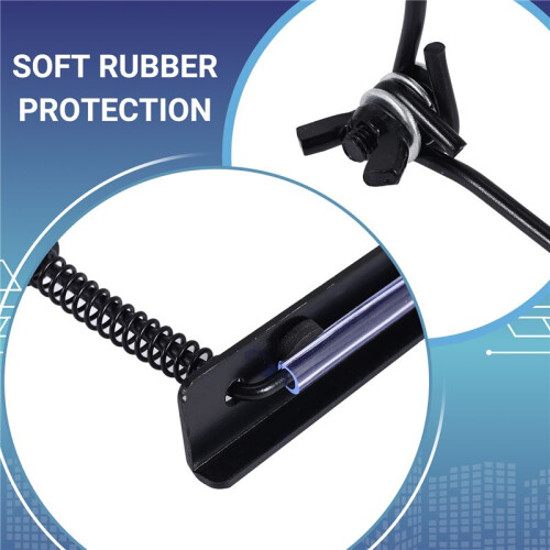 Professional Harmonica Neck Holder Adjustable Suitable 24 Hole Rack Mount Stand 1