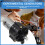 1Pc Wind Turbine Generator Kit Micro-Hand Dynamo Generator DC12V Generator Power Supply 5