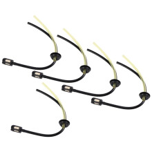 5Pcs/Set Replacement Fuel Hose Pipe Tank Filter for Strimmer Trimmer Brush Cutter Chainsaw Fuel  Filter