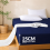 Imperial Rooms (Navy Blue, Super King (180 x 200 cm)) Fitted Sheet Bed Sheets Extra Deep 25CM Single Double King Sizes 1