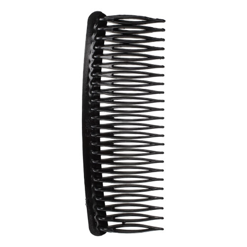 2 pezzi Plastica 24 Denti Combs per Lady Nero 1
