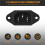 IEC 320 C14 Male Plug 3 Pins PCB Panel Power Inlet Socket Connector 4