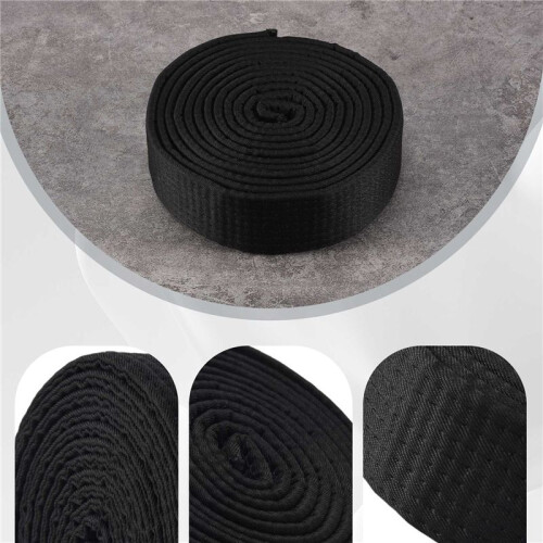 Martial Arts Karate TaeKwonDo Chain Soft Belt Black 2