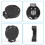 2 Pcs CR2450 Coin Cell Button Battery Socket Holder Case 2 Pins Black 4