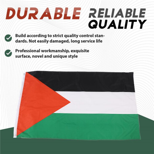 Palestine National Flag 5ft x 3ft 2