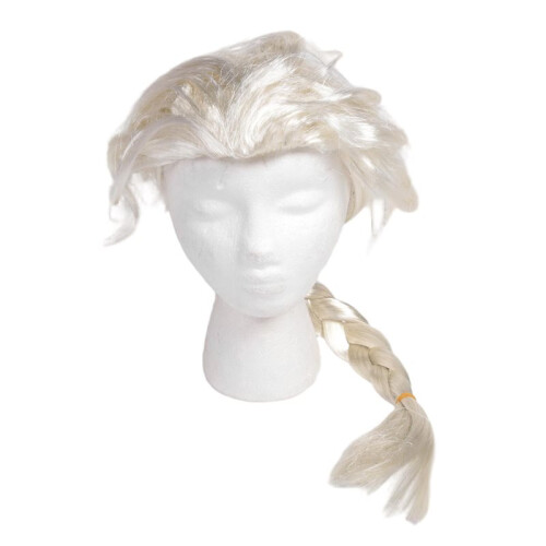 Beautiful Adult Wig light gold Braid Dressing
