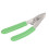Fiber Optic Stripper 3-Hole Adjustable Caliber with Safety Lock, Green 15