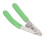 Fiber Optic Stripper 3-Hole Adjustable Caliber with Safety Lock, Green 14