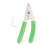 Fiber Optic Stripper 3-Hole Adjustable Caliber with Safety Lock, Green 3
