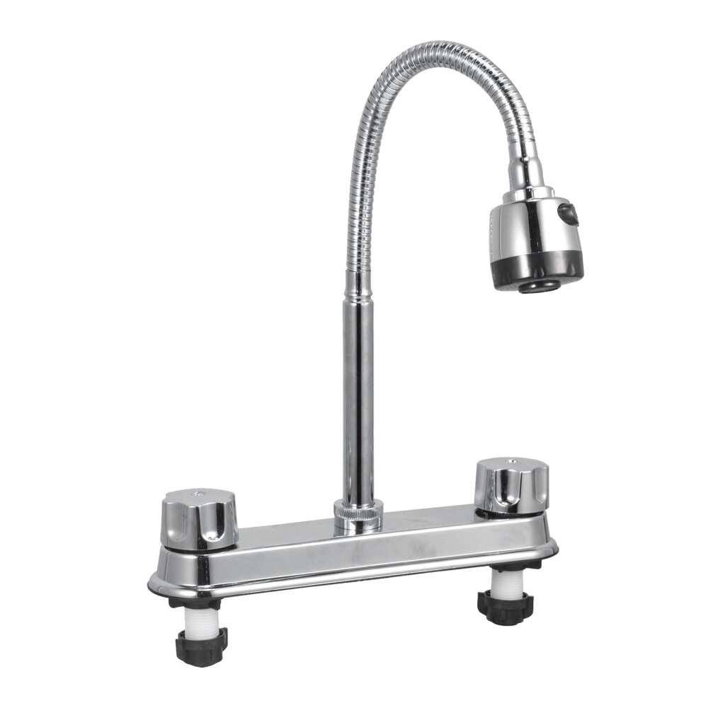 Modern Dual-Use Kitchen Sink Faucet 26.5Cm Ceramic & Metal 3351384565751