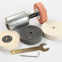 3 Sets of Grinding Wheel Connection Shaft for 775 Motor Polishing and Grinding Rods 8MM