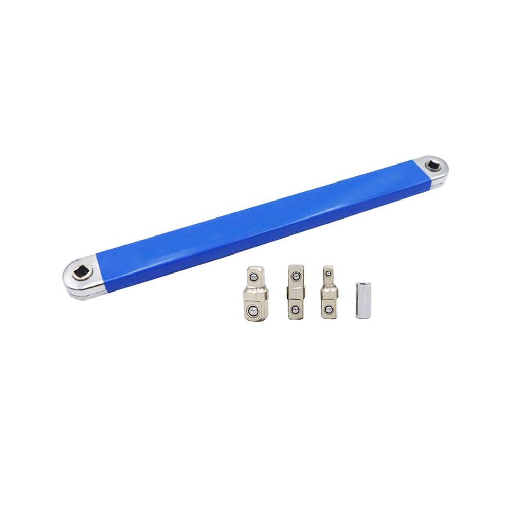Offset Extension Wrench Tight Spaces Extension Tool With 1/2Inch, 1/4Inch And 3/8Inch Drive Adapters Universal 4714067650851