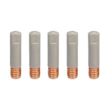 12pcs Nozzle Tip Holder 15AK MIG Nozzle Tip Holder Welding MIG Welding Contact Pin Point Cover Nozzle Kit