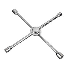 Set di Chiavi A Bussola Universali per La Rimozione di Pneumatici e Ruote, Impugnatura Liscia da 18 Pollici con 17-19-21-23 mm