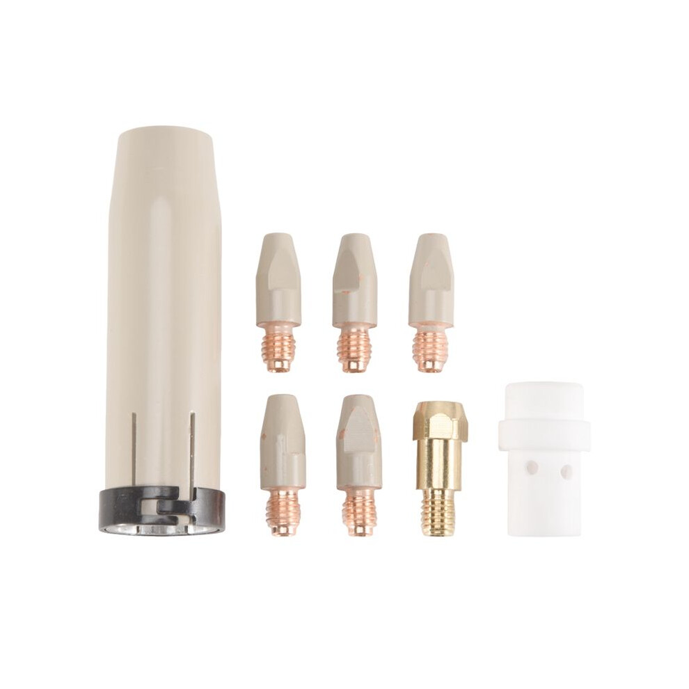 Photos - Power Tool Accessory Jojomino 8Pcs 36KD Coating Protection Nozzle 0.8mm MIG Torch Gas Nozzle Tip Holder of 36KD MIGMAG Welding Torch 