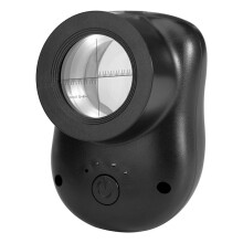 Lupa de Doble Lente de Vidrio 40 X con Luces LED Brillantes (3 Modos), Lupa de Mano para Joyeros para Monedas y Sellos