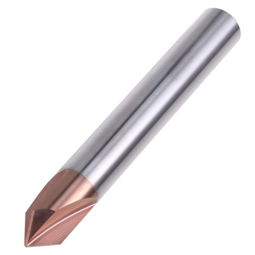 Straight  Chamfer Knife Cemented Carbide 90 Degrees 3-Point Tungsten Chamfer Knife CNC Machining Tools