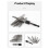 5 Pcs Damaged Extractor Drill Bit Set Hex Shank Damaged Bolt Screw Stud Extractor Extractor Tool Set Slide Extractor 4