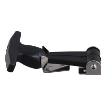 Elastic Buckle Flexible T-Handle Hasp Flexible Draw Latches Handle Hasp Brackets Tool Box Clip Stainless Steel
