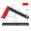 New High-Precision Aluminum Alloy Multi-Function 90 Degree Woodworking Square Combination Square Hole Ruler 40CM 7