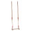 Wooden Hanging Swings  with Length Adjustable Rope Swing  Replacement Swing Set Accessories 2