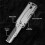 Titanium Alloy Folding Comb Multi-Function EDC Utility Window Breaker Replaceable Comb Outdoor Camping Tools 7