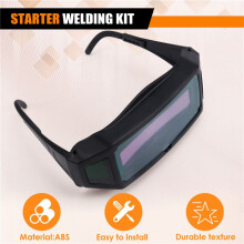 Schweißbrille, Automatisch Abblendend, Schutzbrille für Schweißer, Brennlichtbogenschweißen, Gesicht, Elektrische Schweißmaske, Schutzbrille