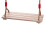 Wooden Hanging Swings  with Length Adjustable Rope Swing  Replacement Swing Set Accessories 5