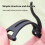Camping Hanger Light Holder Caravan Hooks RV Awning Hook Hanging Clothes 4