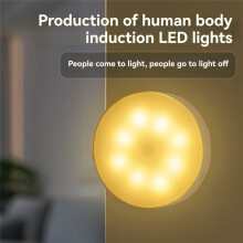 DIY Human Body Sensing LED Light Kit Motion Sensor Lights DIY Electronic Kit for Bedroom Wardrobe Storage Area