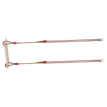 Wooden Hanging Swings with Length Adjustable Rope Swing Replacement Swing Set Accessories