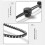 Backpack Rope Buckle Securing Fixing Hiking Stick Walking Pole Elastic Cord for Mountaineering Backpack Climbing 9