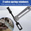 Multi-Functional Spring Compressor Pull-Out Disassembly Tool Oil Seal Removal Steam Protection Tool 10 Inches 3