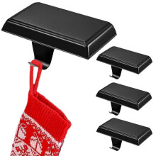 Multi-Purpose Hooks Fireplace Gifts Stocking Hangers Metal Table  Storage Racks Garland Mantel Clips for Home